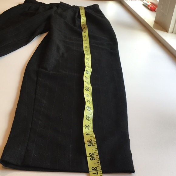 Boys 2-piece Dark Navy Pin Stripe Suit -- Size 14 - Picture 12 of 16